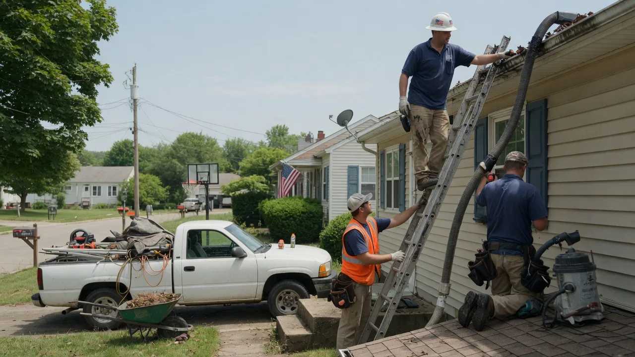 Gutter Installation in Pence Springs, WV near me